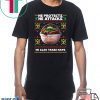 Mandalorian Baby Yoda He Protects He Attacks He Also Takes Naps T-Shirt