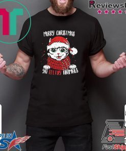 Merry Christmas Ya Filthy Animals Cat Christmas shirt