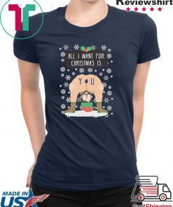 Naked Christmas All I Want For Christmas is You T-Shirt