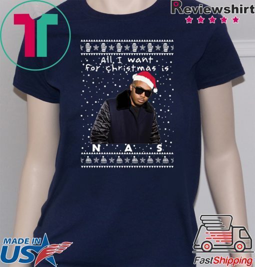 Nas Rapper Ugly Christmas T-Shirt