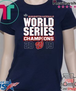 Nationals World Series 2019 Champs Shirt