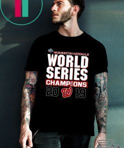 Nationals World Series 2019 Champs Shirt