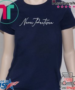 Never Partisan Pro-Democracy Anti Donald Trump T-Shirt