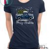 New England Patriots pickup truck Merry Christmas shirt