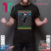 Nightwing Dick Grayson Santa Hat Ugly Christmas Shirt