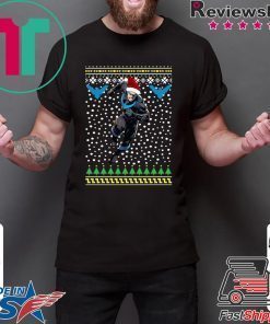 Nightwing Dick Grayson Santa Hat Ugly Christmas Shirt