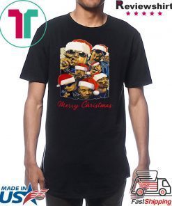 Notorious Big Snoop Dogg Ice Cube Eminem Tupac Santa Christmas Shirt