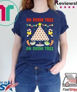 Oh Sushi Tree Christmas T-Shirt