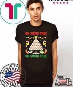 Oh Sushi Tree Christmas T-Shirt