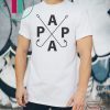 Papa Fish Hook Unisex adult T shirt