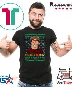 Patrick Mahomes Showtime Mahomes Alone Ugly Christmas Shirt