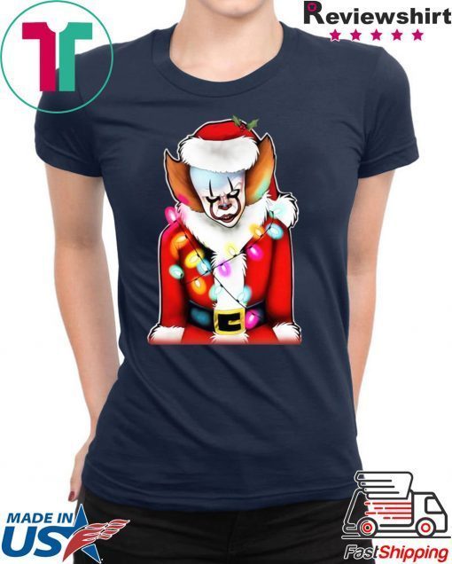 Pennywise Santa Claus Shirt