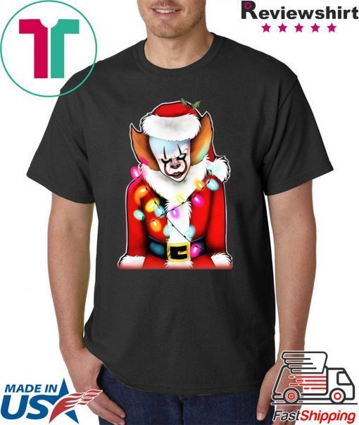 Pennywise Santa Claus Shirt