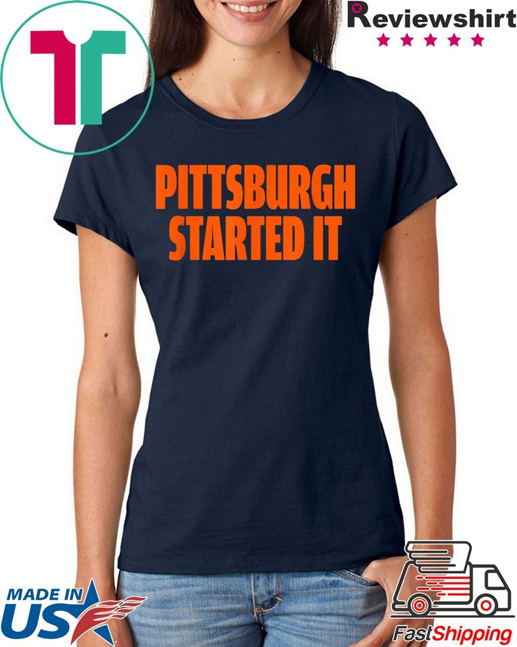 pittsburgh started it shirt