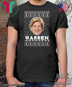 President 2020 Elizabeth Warren Face Ugly Christmas T-Shirt