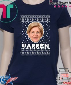 President 2020 Elizabeth Warren Face Ugly Christmas T-Shirt