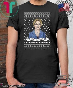President 2020 Elizabeth Warren Ugly Christmas T-Shirt