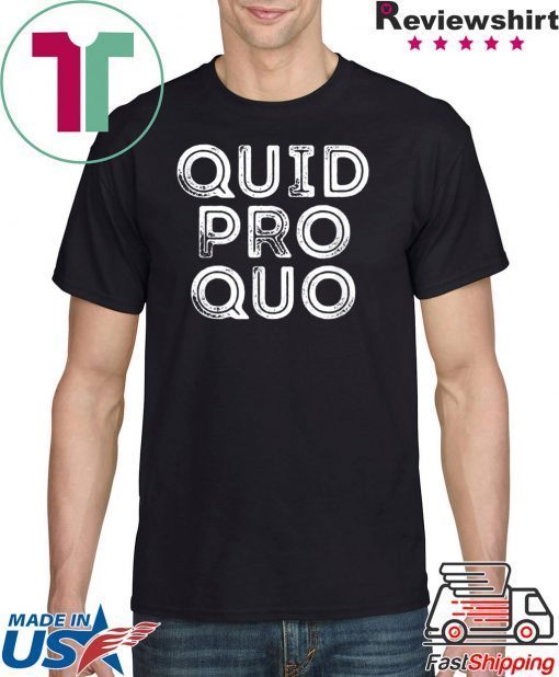 Quid Pro Quo Vintage Protest T-Shirt