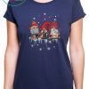 Red Gnome Sewing Christmas shirt