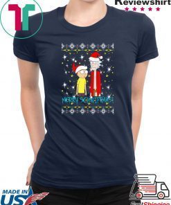 Rick and Morty Merry Schwiftmas Ugly Christmas Shirt