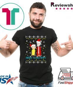 Rick and Morty Merry Schwiftmas Ugly Christmas Shirt