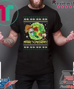 Rick and Morty Santa Claus Ugly Christmas T-Shirt