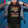 Rottweiler They see you when you’re eating Christmas T-Shirt
