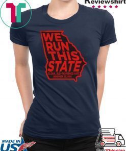 Run This State Tee Shirt