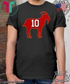 SAN FRANCISCO 49ERS JIMMY GAROPPOLO 10 GOAT SHIRT