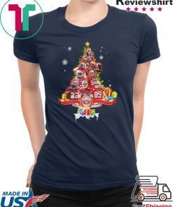 SAN FRANCISCO 49ERS SIGNATURES CHRISTMAS TREE SHIRT