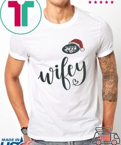 SANTA NEW YORK JETS WIFEY CHRISTMAS SHIRT