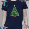 SUPER MARIO ITEM CHARACTERS CHRISTMAS TREE GRAPHIC SHIRT