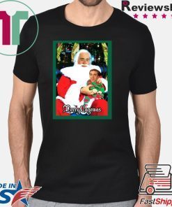Santa Knee Nicolas Cage Merry Cagemas shirt