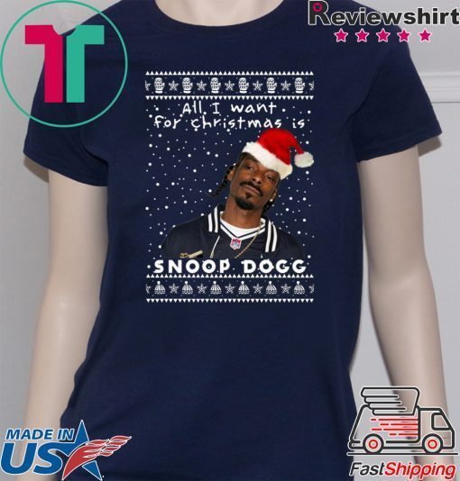 Snoop Dogg Rapper Ugly Christmas T-Shirt