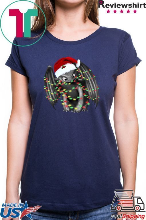 Stitch Christmas light shirt