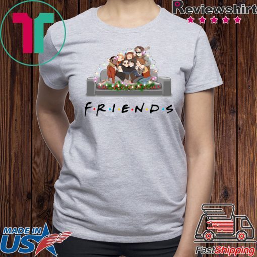 Stranger Things Mixed FRIENDS Christmas Shirt