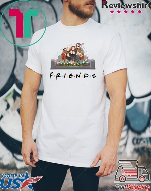 Stranger Things Mixed FRIENDS Christmas Shirt