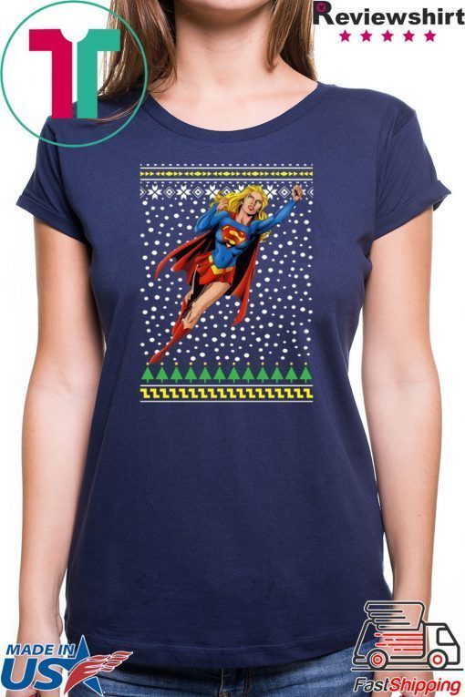 Supergirl Christmas Ugly Christmas T-Shirt