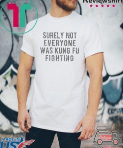 Surely Not Everyone Was Kung Fu Fighting Unisex adult T shirt