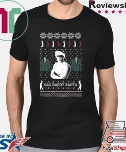 TIGER WOODS MAC DADDY SANTA CHRISTMAS T-Shirt