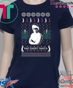 TIGER WOODS MAC DADDY SANTA CHRISTMAS T-Shirt