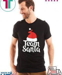 Team Santa Tshirt Christmas Family Matching Pajama T-Shirt