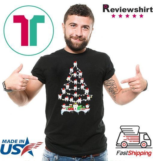 Teeth Christmas Tree Shirt