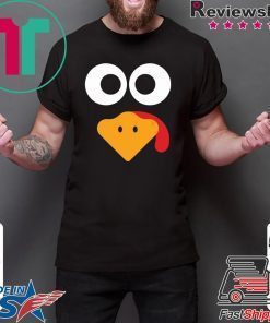 Thanksgiving Turkey face shirt