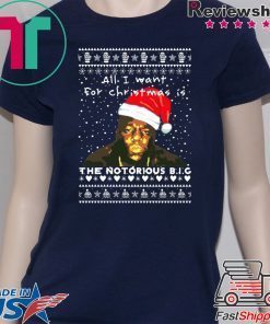 The Notorious BIG Rapper Ugly Christmas T-Shirt