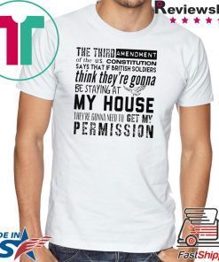 The Third Amendment Shirt