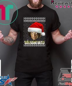 The Walking Dead Maggie Greene Santa Hat Ugly Christmas Shirt