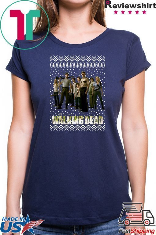 The Walking Dead Ugly Christmas Shirt