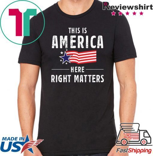 This is America Here Right Matters Tee Shirt Alexander Vindman