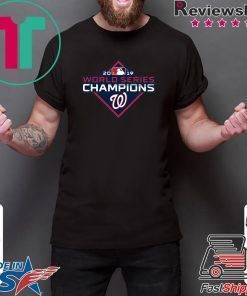 Washington Nationals 2019 Ws Champions Logo T-Shirt